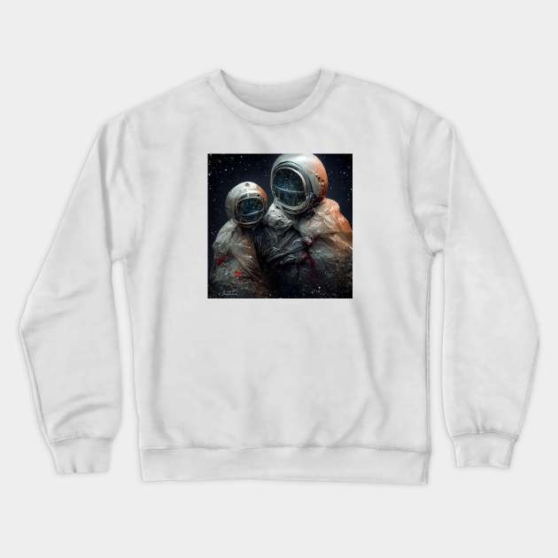 Eternal Travelers in Plastic Uniforms Crewneck Sweatshirt by benheineart